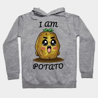 Funny Potato, I am Potato Hoodie